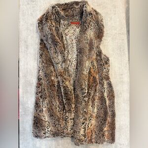 Alice + Olivia Multitone Faux Fur Vest